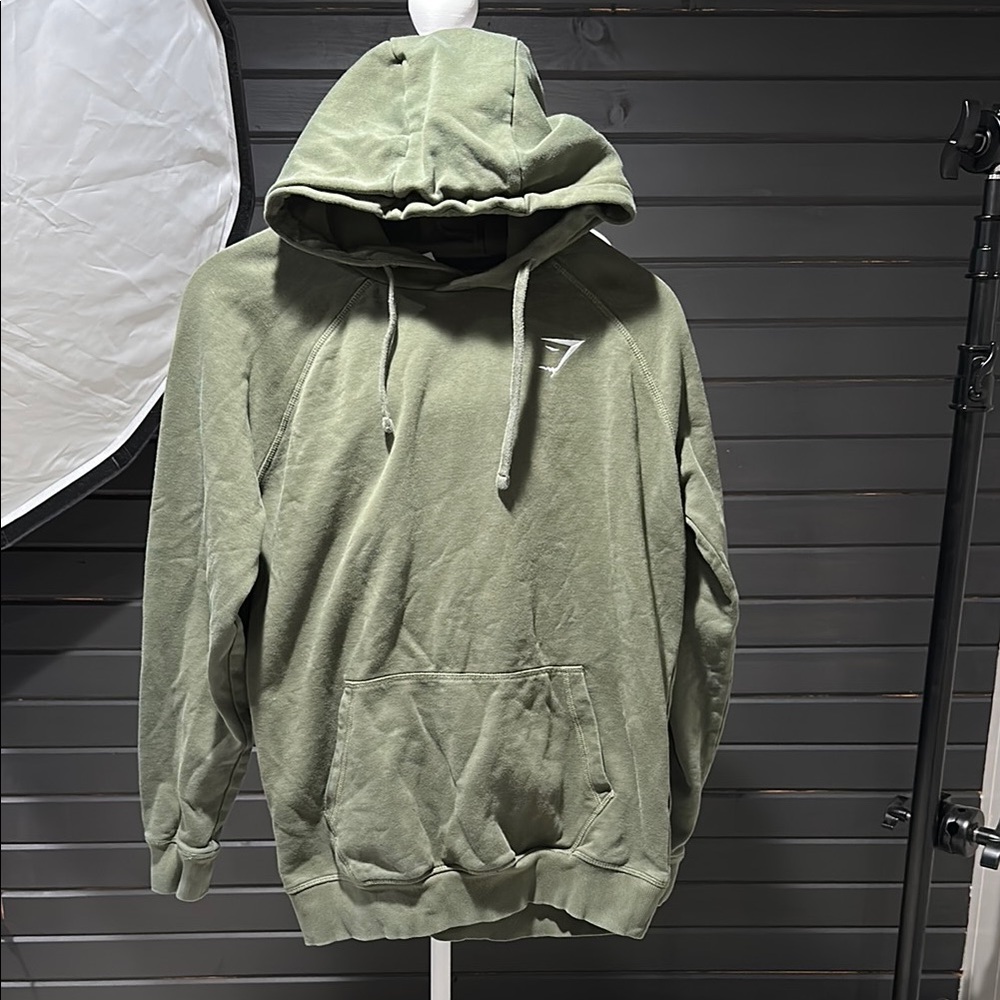 Men’s Gymshark Green Hoodie size Small